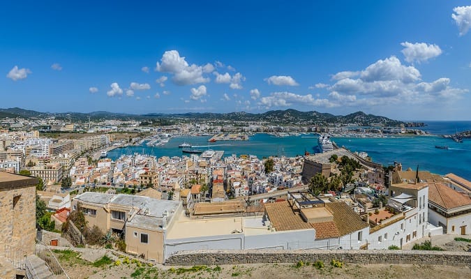 Vista Panorâmica de Ibiza