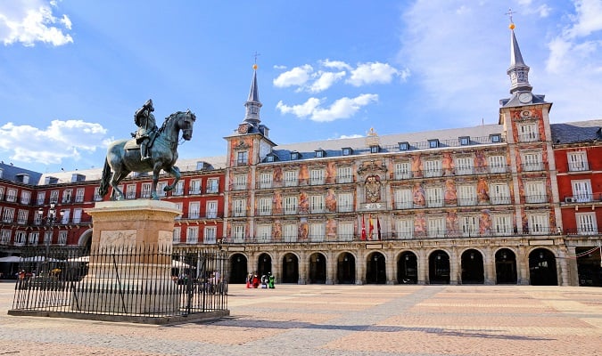 Pontos Turísticos da Espanha: Plaza Mayor Madrid Espanha